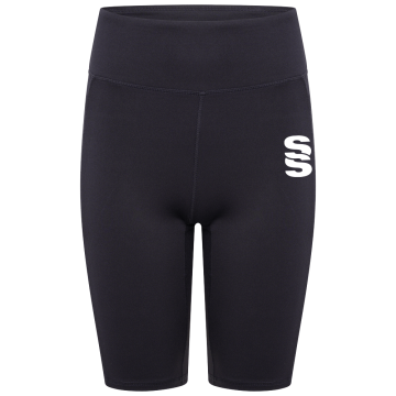 WOMENS DUAL CYCLING SHORT-Navy
