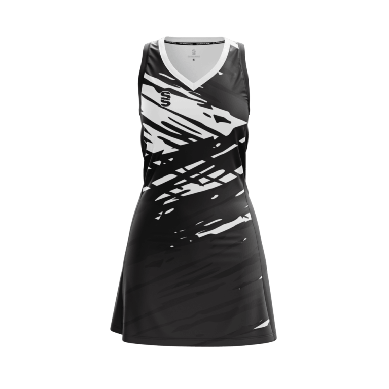 NETBALL DRESS STANDARD BACK - FAST TRACK
