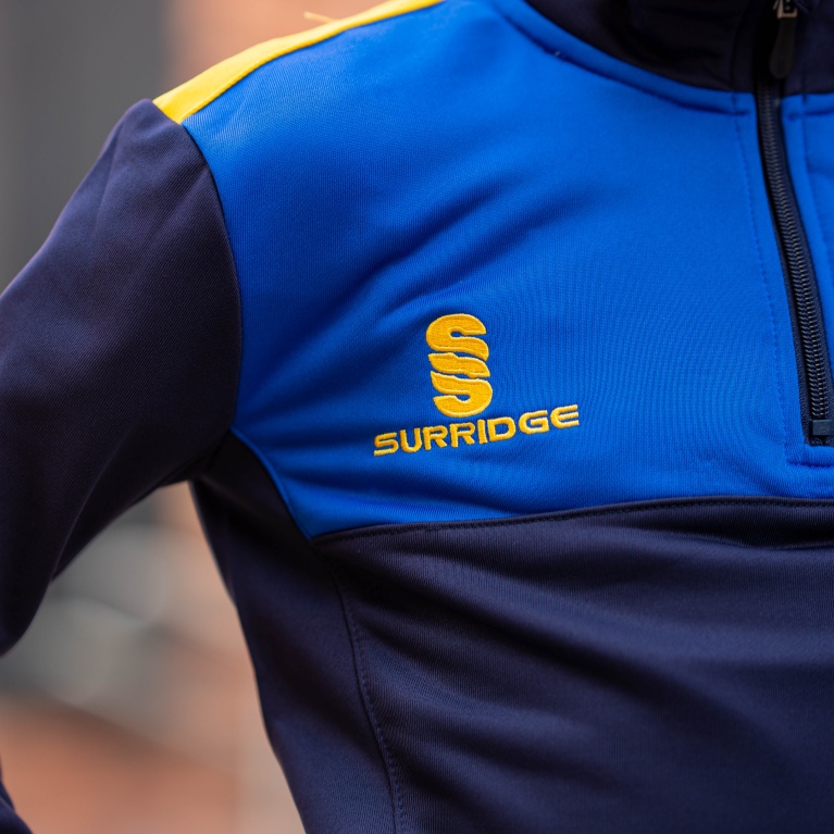 Blade Performance Top : Navy / Royal / Amber