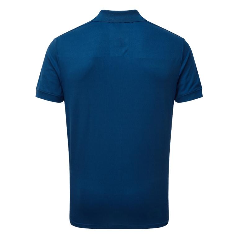 Dual Solid Colour Polo : Royal