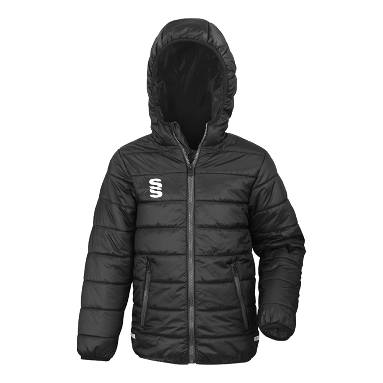 Supersoft Padded Jacket Youth: Black