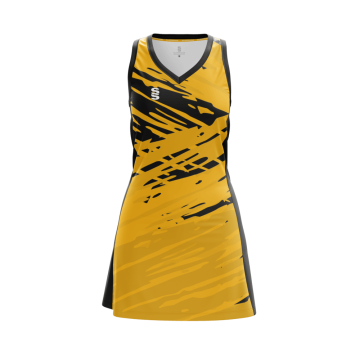 NETBALL DRESS STANDARD BACK - FAST TRACK