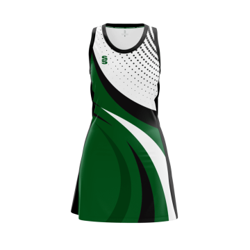 NETBALL DRESS STANDARD BACK - FAST TRACK