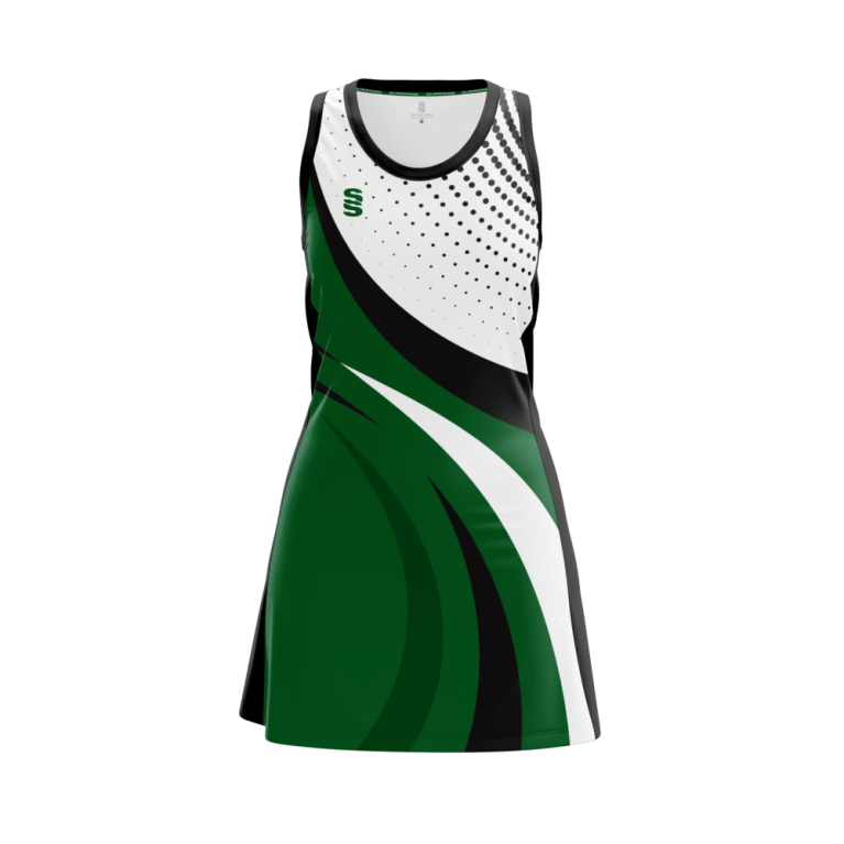 NETBALL DRESS STANDARD BACK - FAST TRACK