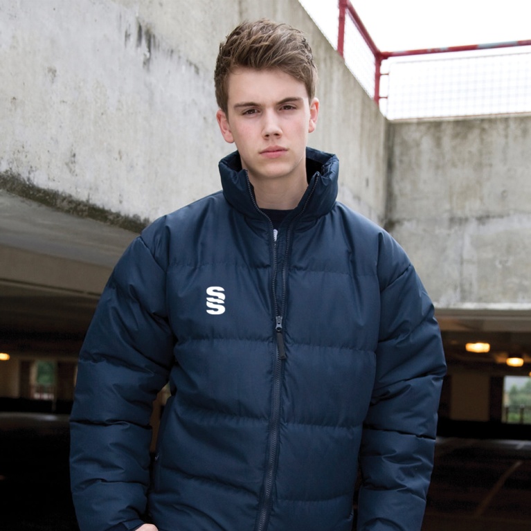 DUAL PUFFA JACKET MALE-Navy