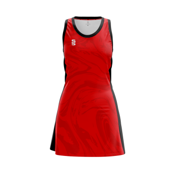 NETBALL DRESS STANDARD BACK - FAST TRACK