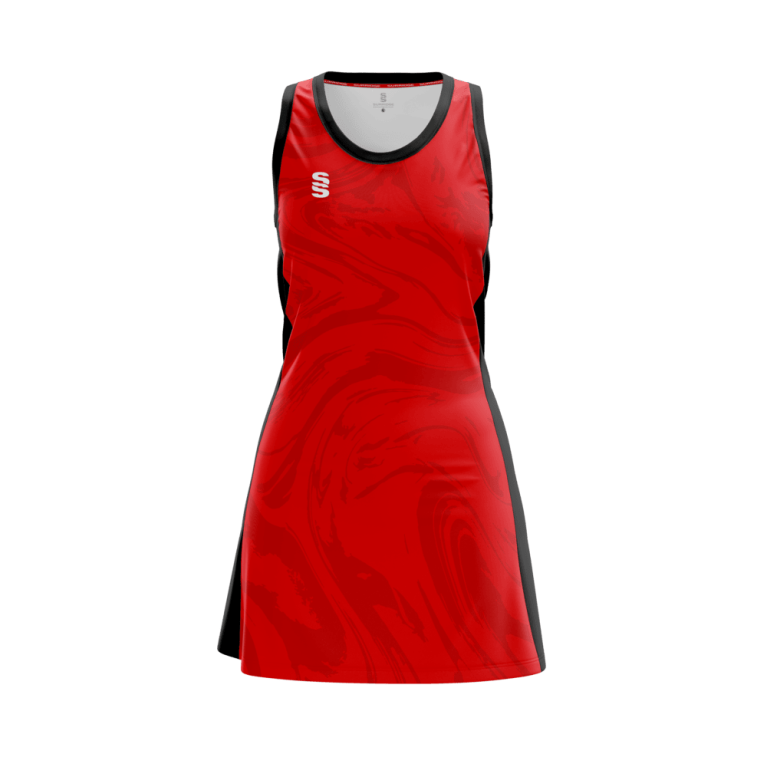NETBALL DRESS STANDARD BACK - FAST TRACK