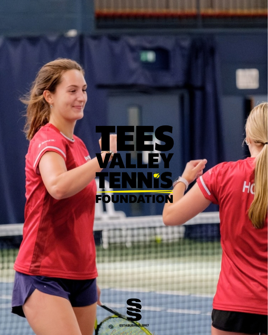 We’re excited to be supporting Tees Valley Tennis Foundation. 🎾