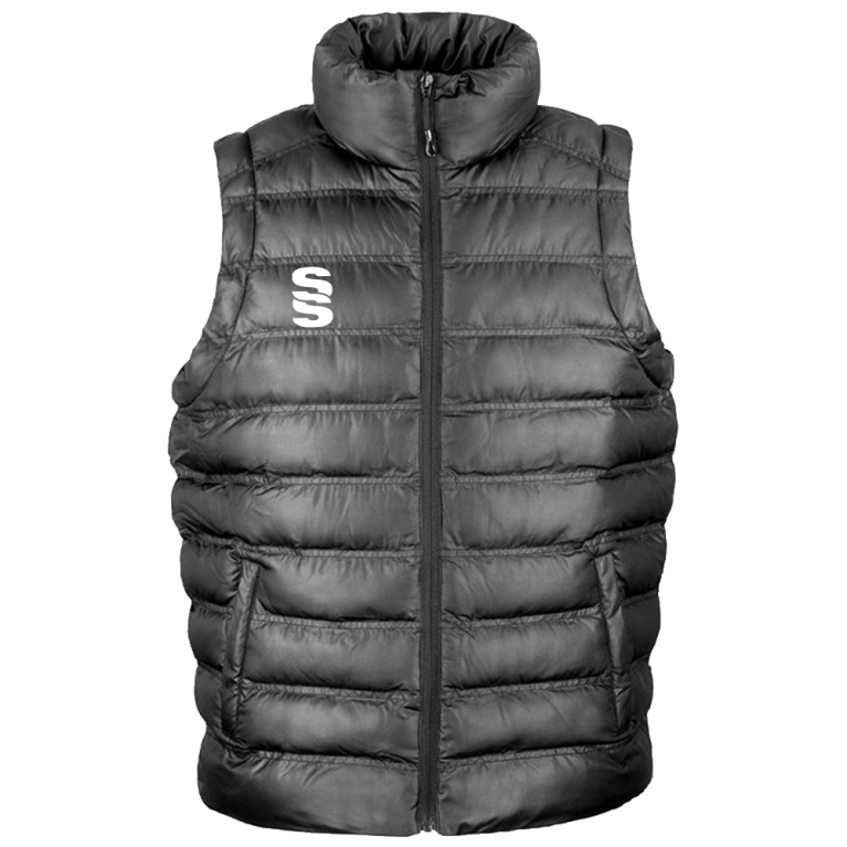Padded Gilet : Black