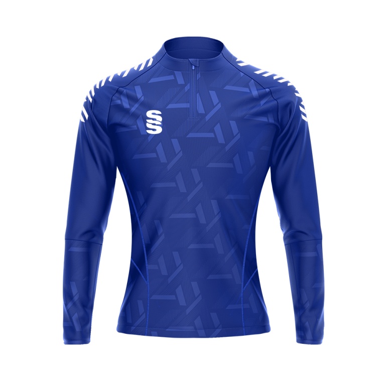 Impact 1/4 Zip Performance Top - Women's Fit : Royal