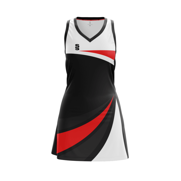 NETBALL DRESS STANDARD BACK - FAST TRACK