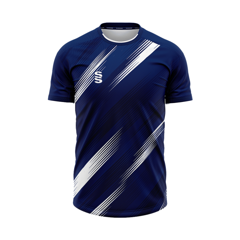 VAPOUR SHIRT-Navy-White