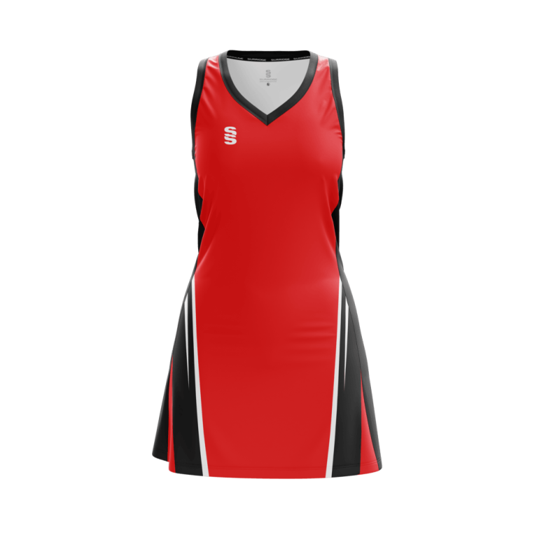 NETBALL DRESS STANDARD BACK - FAST TRACK