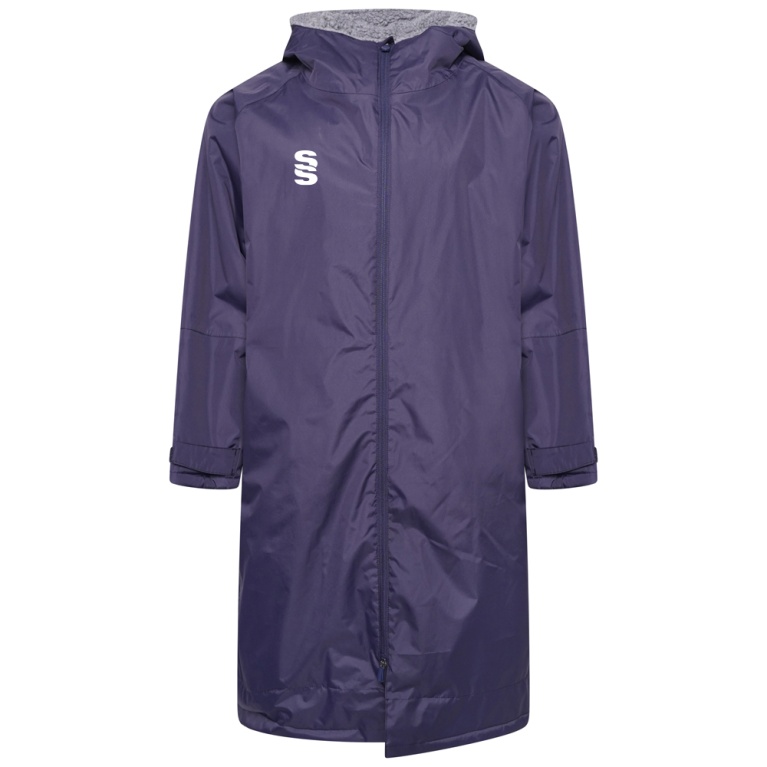 FLEECE ROBE - BLACK