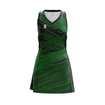 NETBALL DRESS STANDARD BACK - FAST TRACK