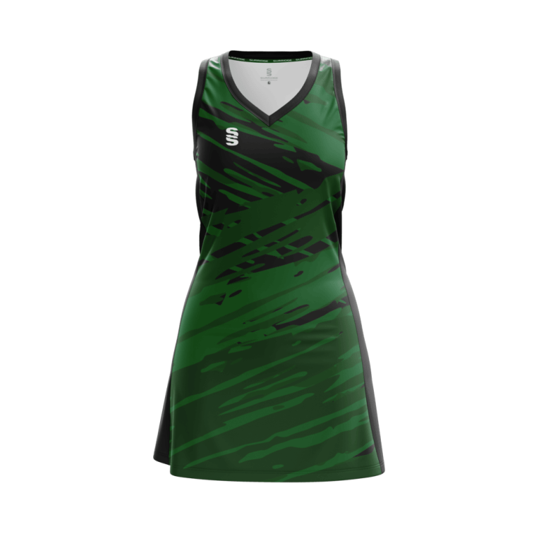 NETBALL DRESS STANDARD BACK - FAST TRACK