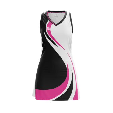 NETBALL DRESS STANDARD BACK - FAST TRACK