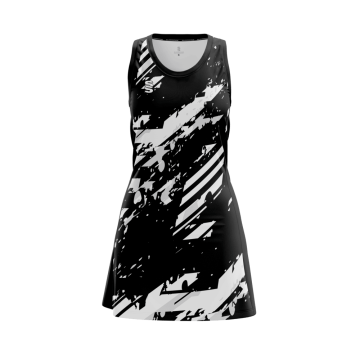 NETBALL DRESS STANDARD BACK - FAST TRACK