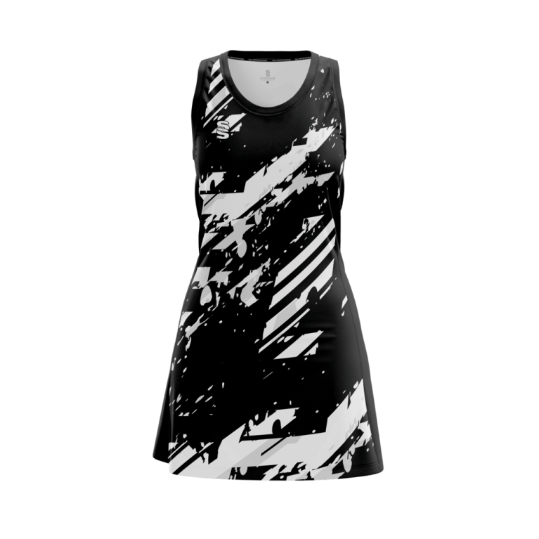 NETBALL DRESS STANDARD BACK - FAST TRACK