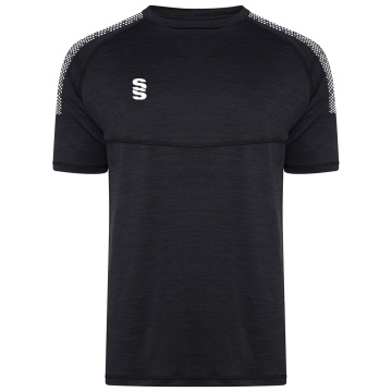 Dual Gym T-shirt : Black Melange