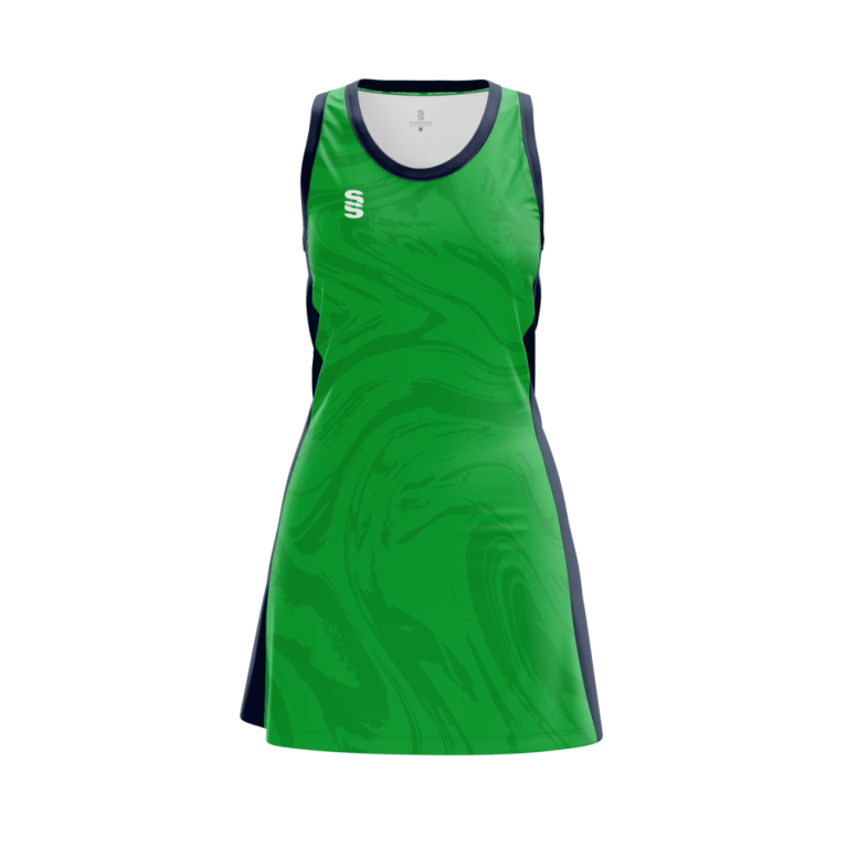 NETBALL DRESS STANDARD BACK - FAST TRACK