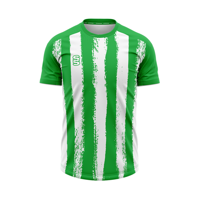 STRIKE SHIRT-Emerald-White