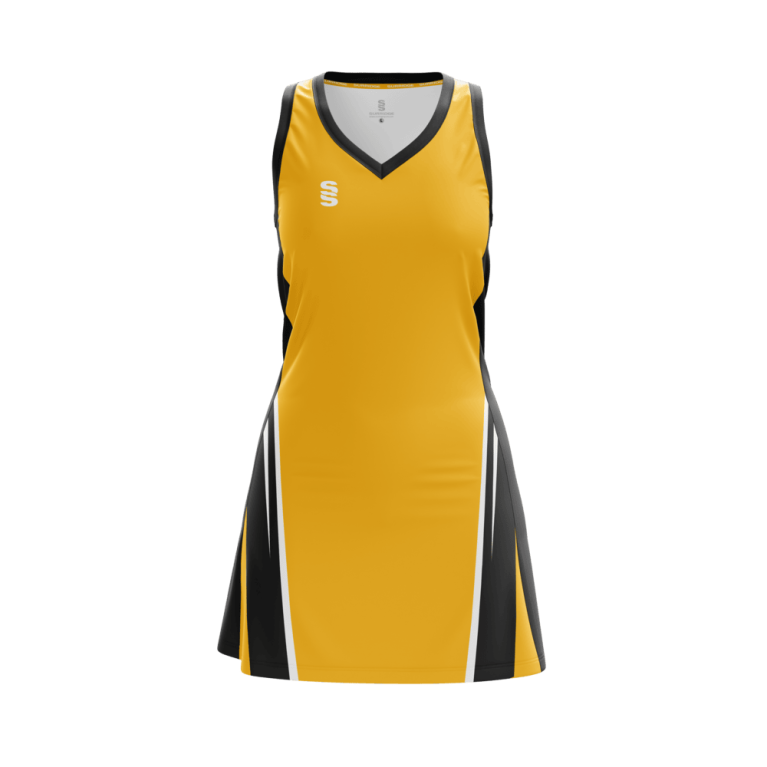 NETBALL DRESS STANDARD BACK - FAST TRACK