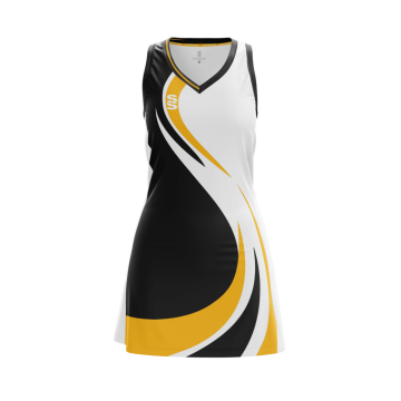 NETBALL DRESS STANDARD BACK - FAST TRACK