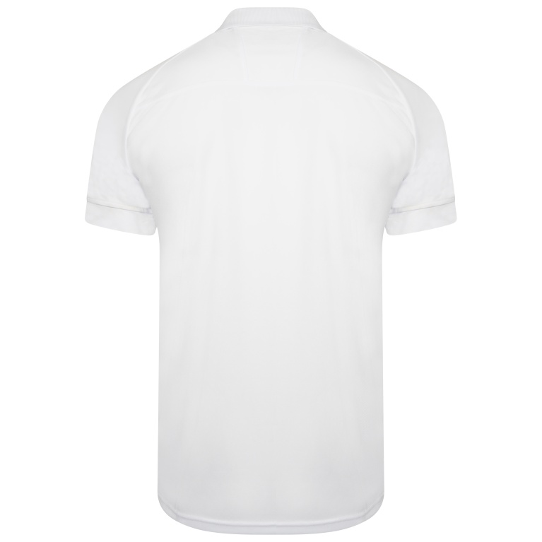 Dual Solid Colour Polo : White