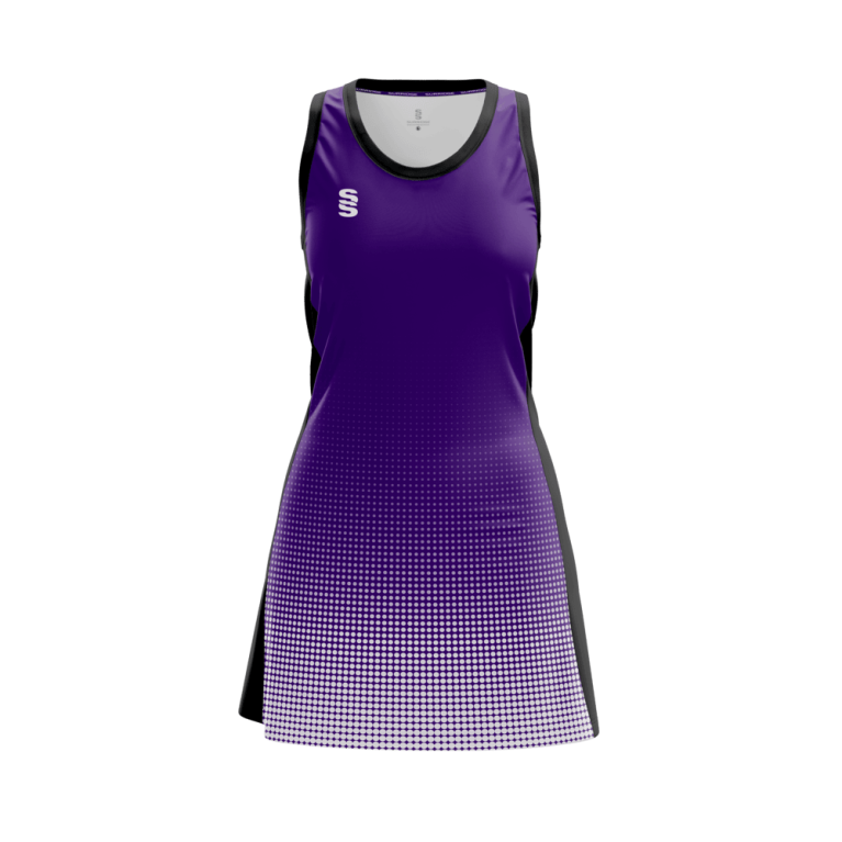 NETBALL DRESS STANDARD BACK - FAST TRACK