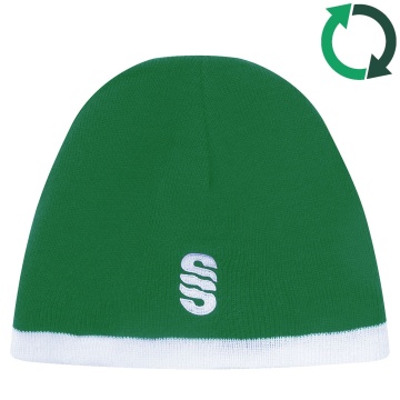 Reversible Beanie EMERALD/BOTTLE