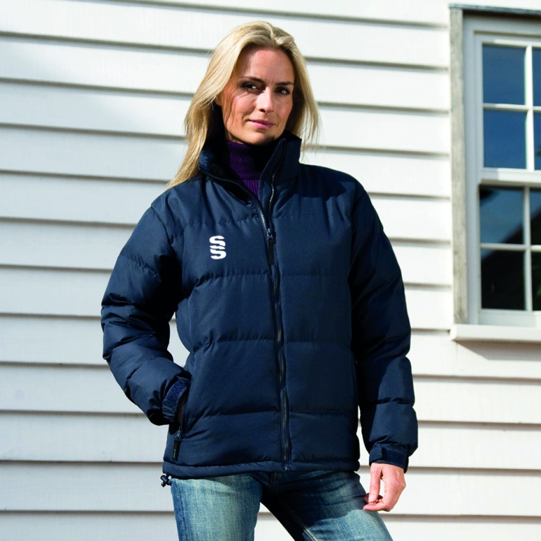 DUAL PUFFA JACKET FEMALE-Navy