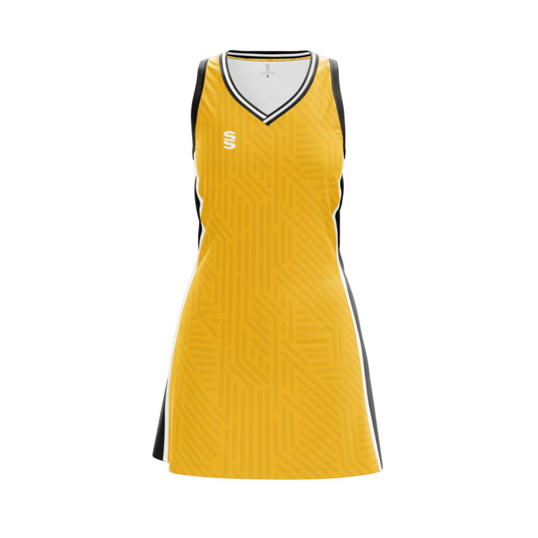 NETBALL DRESS STANDARD BACK - FAST TRACK