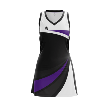 NETBALL DRESS STANDARD BACK - FAST TRACK