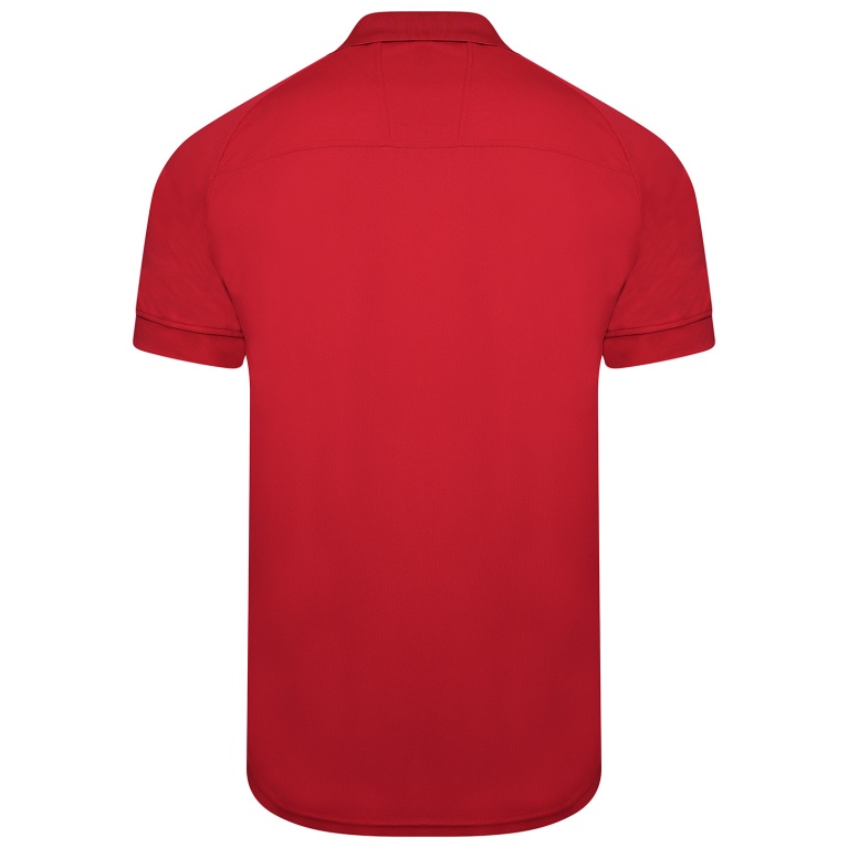Youth's Dual Solid Colour Polo : Red