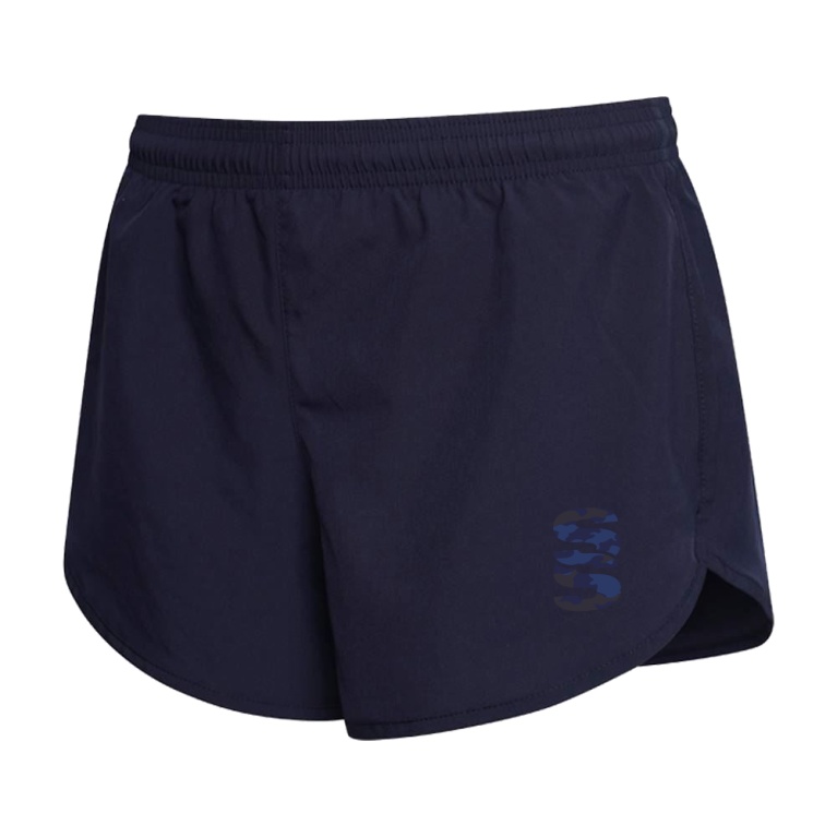 Girl's Dual Active Short : Navy