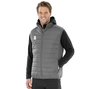 Padded Bodywarmer : Grey