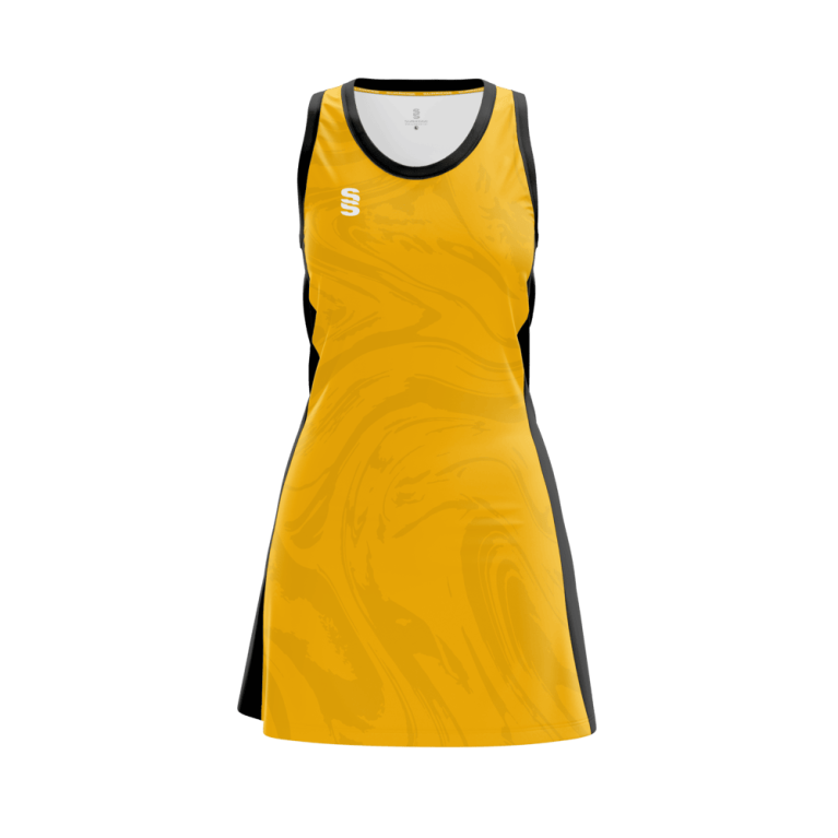 NETBALL DRESS STANDARD BACK - FAST TRACK
