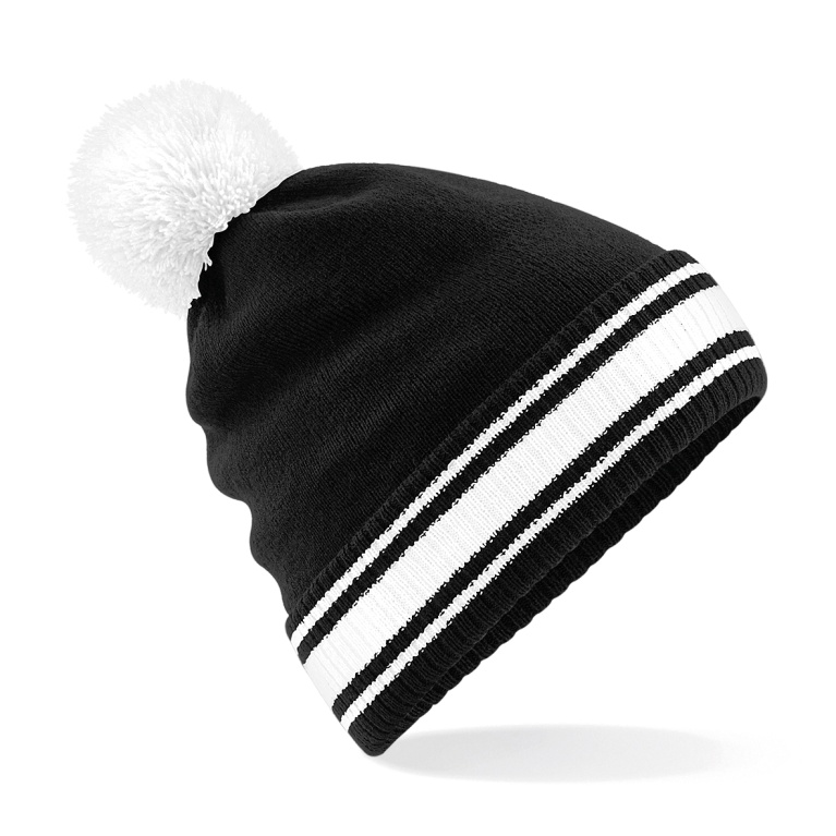 Stadium Beanie : Black/White