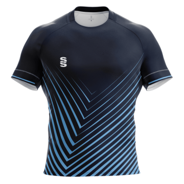 LOCK Rugby Top - Navy/Sky