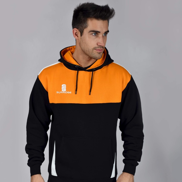 Blade Hoody : Black / Orange / White