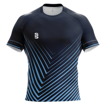 LOCK Rugby Top - Navy/Sky
