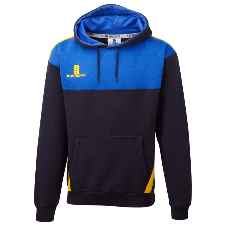 Blade Hoody : Navy / Royal / Amber