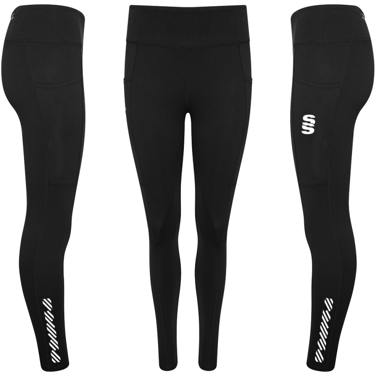 Performance Full Length Leggings : Black
