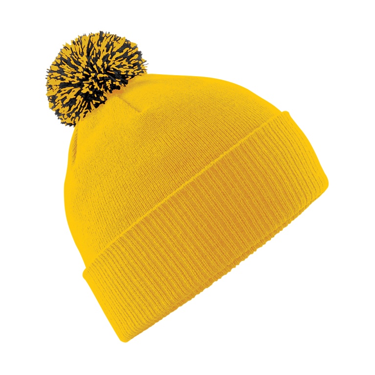 Snowstar Beanie - Amber/Black