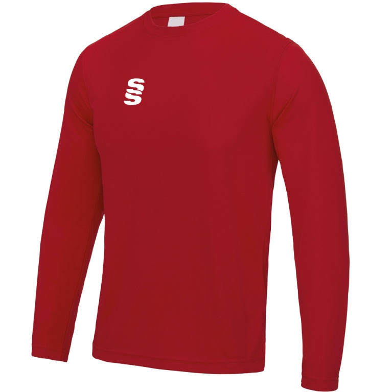 LONG SLEEVE T-SHIRT -Red