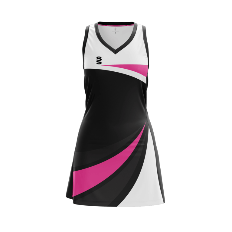 NETBALL DRESS STANDARD BACK - FAST TRACK