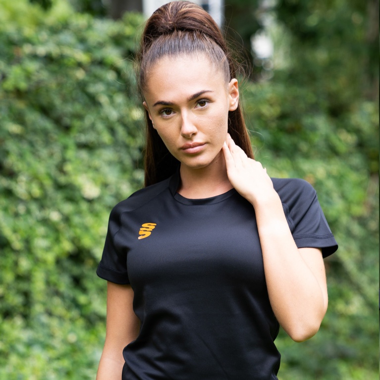 Women's Dual Games Shirt : Black