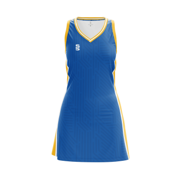 NETBALL DRESS STANDARD BACK - FAST TRACK