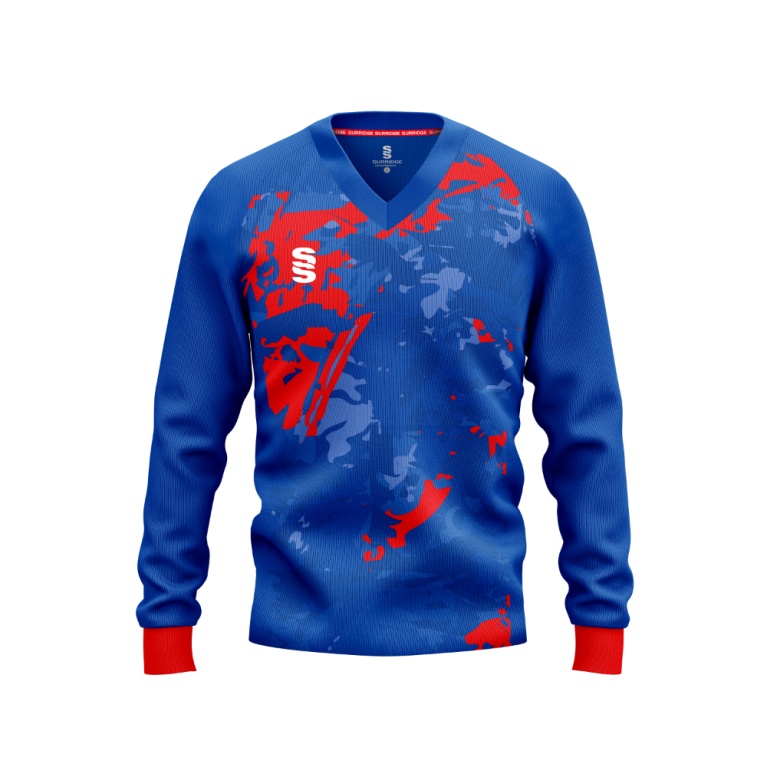 CRICKET SWEATER L/S FAST TRACK